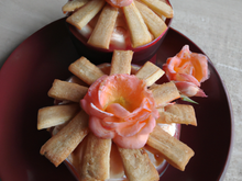 Tiramisu abricoté aux biscuits roses de Reims