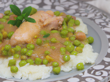 Poulet aux pois chiches