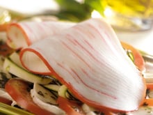 Tranches de la Mer Coraya à l'italienne