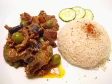 Émincés d'agneau façon provençale