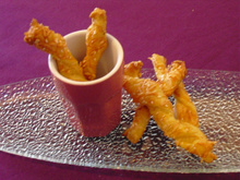 Torsage gruyère et sésame