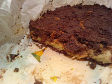 Terrine sucrée pomme - chocolat - spéculoos