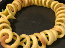 Couronne de pommes de terre