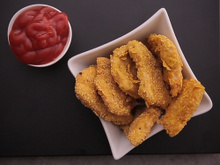 Nuggets de poulet aux chips