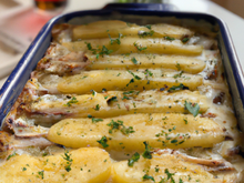 Gratin de patates aux harengs