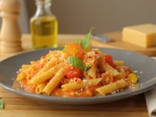 Pâtes à la sauce tomate