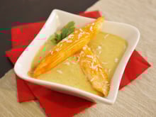 Coraya Suprêmes langouste, crème de lentilles corail au lait de coco