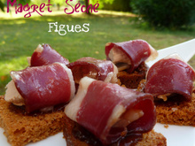 Canapés magret foie gras