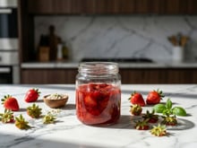 La technique du chef Thibaut Spiwack pour utiliser les queues de fraises en cuisine