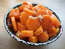 Carottes marinées pour l'apéritif