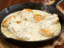 Poulet en sauce
