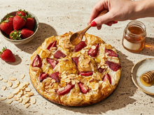 Gâteau de pâtes filo aux fraises