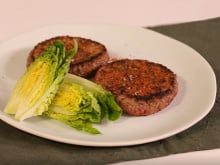 Steak haché mariné
