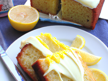 Cake au citron avec beurre et crème