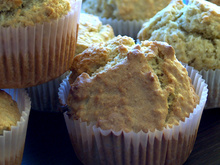 Muffins à la noix de coco sans lait