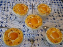 Un tiramisu à la pêche