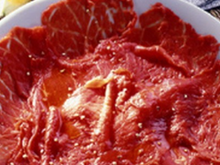 Carpaccio de bœuf rapide