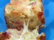 Cake jambon mozzarella