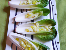 Barquettes d'endives rafraîchissantes