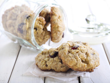 Cookies aux cranberries maison
