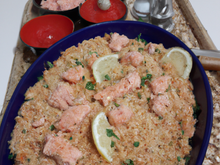 Crumble de saumon classique