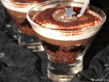 Trifle chocolat, marrons