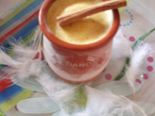 Glace à la canelle