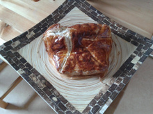 Carré d'agneau en croute de roquefort et brocolis