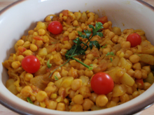 Pois chiche à l'indienne