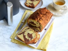 Cake marbré au Air Fryer