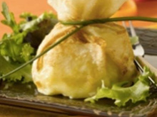 Petits pannequets de lotte et de maroilles Fauquet