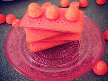 Financiers aux fraises Tagada