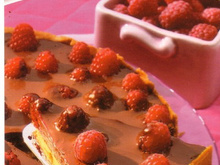 Tarte Framboises Chocolat