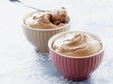 Mousse choco caramel