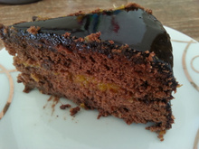 Sachertorte viennois à la confiture d'abricots