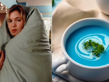 Voici la fameuse recette de soupe bleue aux poireaux de Bridget Jones (et cette fois, elle est délicieuse !)