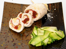 Escalope de dinde roulée à l'italienne