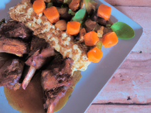 Carré d'agneau à l'oriental