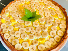 Tarte banane/mangue