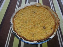 Tarte façon crumble au Chocolat