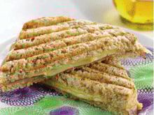 Croque monsieur au Comté et au jambon