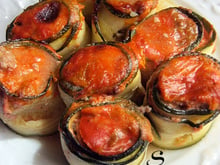 Cannellonis de courgettes aux trois viandes