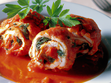 Braciole (roulades) de poulet à la sicilienne