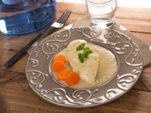 Suprême de volaille comme une blanquette