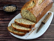 Cake aux graines de sésame