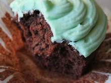 Cupcakes menthe chocolat