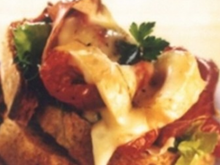 Tartines de Reblochon de Savoie aux tomates confites