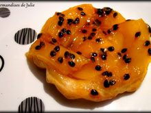 Mini tatin mangue passion