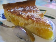 Tarte mangue noix de coco