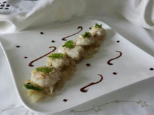 Joue de lotte et fenouil croquant